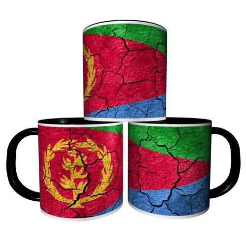 Mug Personnalisé Tasse À Café - Drapeau Erythree 03