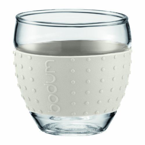 Bodum - 11165-913 - Pavina - Set 2 Verres - 0,1 L - Blanc Crème