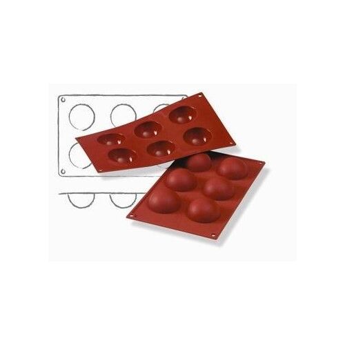 Plaque Silicone Dome X 6