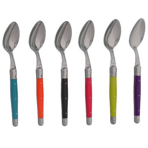 Jean Dubost - Coffret De 6 Cuillères De Table - Loo60251ton