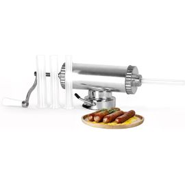 KALANKA-Machine à saucisses manuelle - 1 kg - En acier inoxydable - Manuel Kolbasa - Hot Dogs BBQ