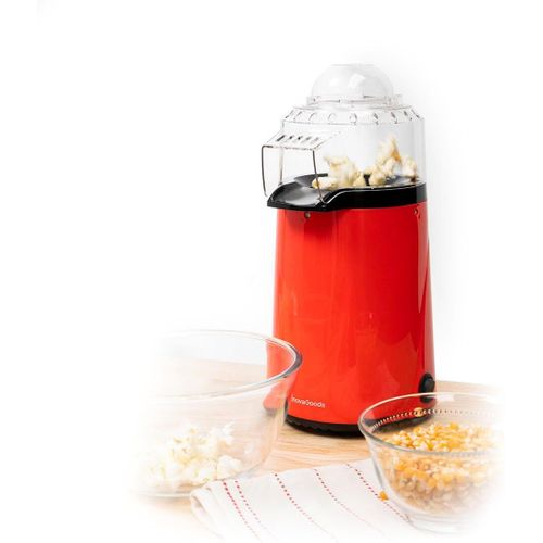 KALANKA-Popcorn Popper, La machine à pop-corn fonctionne à l'air, cuisson rapide sans graisse (2-3 min), température env. 200 ºC +/- 20 ºC.avec couvercle multifonctionnel et récipient de mesure.