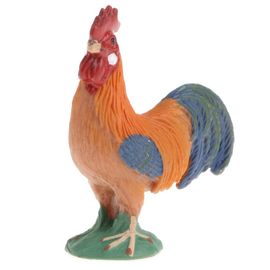 Figurines D'Animaux De Simulation D'Enseignement, Coq, Décoration De Maison