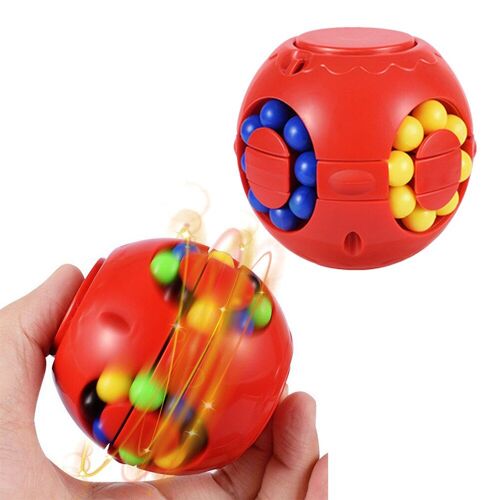 Jouet Spinner 2 En 1 Pour Enfant, Cube Magique, Anti-Stress, Puzzle Créatif, Cadeau Idéal