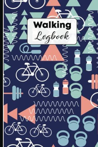 Walking Logbook: Exercise Fitness Pattern | A Simple Walkers Log To Track Date, Time, Distance And Steps Of Your Walks | Logbook For Walkers | Daily ... Women, Walking Journal Tracker, Walk Log Book