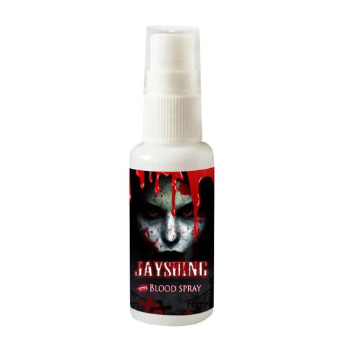 Spray De Faux Saignement De Sang Halloween, Accessoires D'Horreur Réalistes, Accessoires Hématiques, Accessoires De Maquillage Plasma Comestible Cosplay, Éclaboussures De Sang