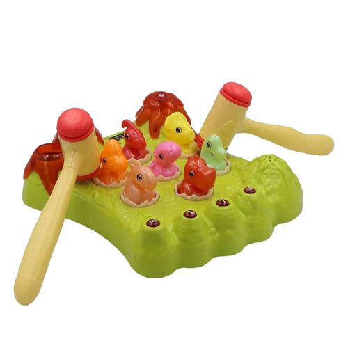 Mini Jeu D'Arcade Électronique, Jeu De Coups De Poing, Avec Dinosaure Taupe, Interactif, Avec Musique Et Compteur