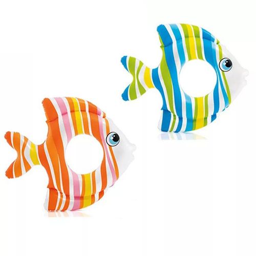 Anneau De Natation Gonflable En Forme De Poisson Pour Enfants, 1 Pièce, Anneau De Natation De Haute Qualité Pour Bébés Et Tout-Petits