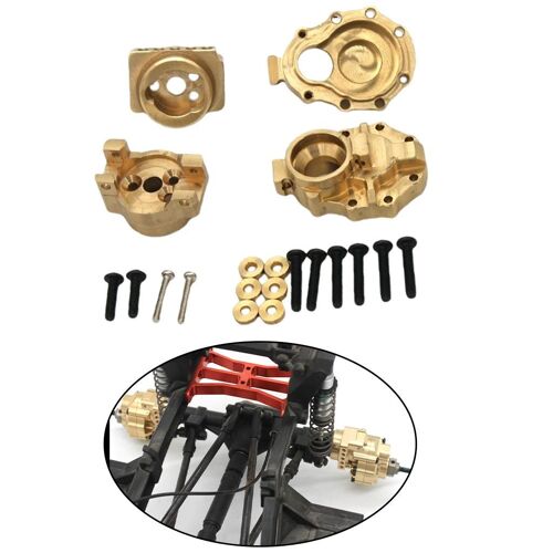 Porte-essieu arrière de voiture télécommandé, pièces de mise à niveau pour-4 TRX4 RC modèle de loisir