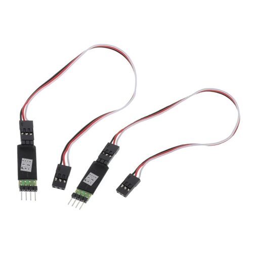 Interrupteur de commande de lumière de voiture RC 3ch 6V, 2 pièces, pour modèle de voiture RC, accessoire de bricolage