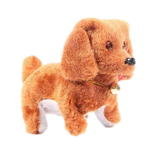 Chien Robot En Peluche Électronique Interactif, Jouet Électronique, Chiot, Chant, Marche, Couleur Aléatoire