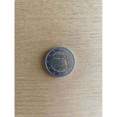 Pièce De 2 Euros Traité De Rome 2007
