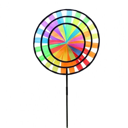 Moulin À Vent Coloré Pour Enfants, Forme Ronde Pour Enfants, Beau Travail, Modèle De Jouet