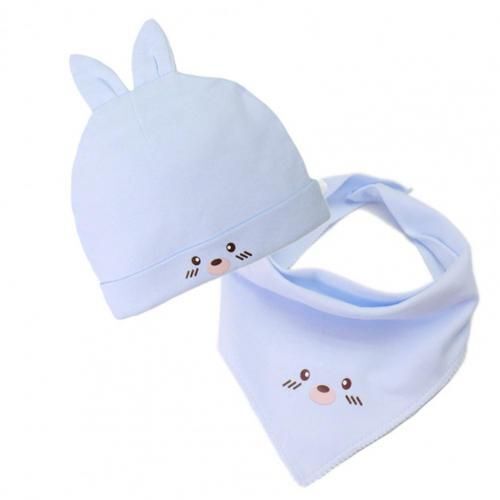 Chapeau En Coton Chaud Pour Nouveau-Né, 2 Pièces/Ensemble, Chapeau En Forme De Dessin Animé, Écharpe, Accessoires Pour Nouveau-Né, Cadeau Pour Bébé