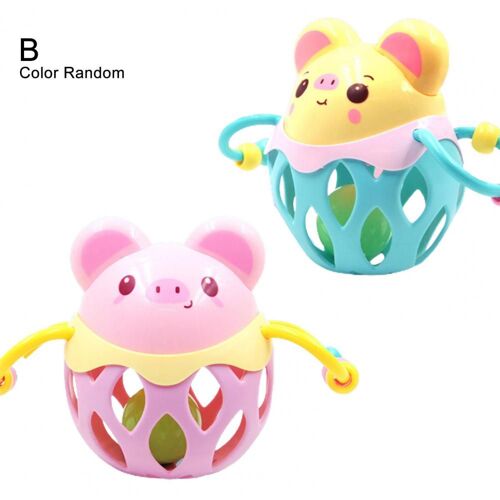 Hochet En Plastique Pour Enfants, Jouet Pour Attirer L'Attention Sans Bavures, Boule Creuse Pour Bébés, Nouveau-Né Et Tout-Petits