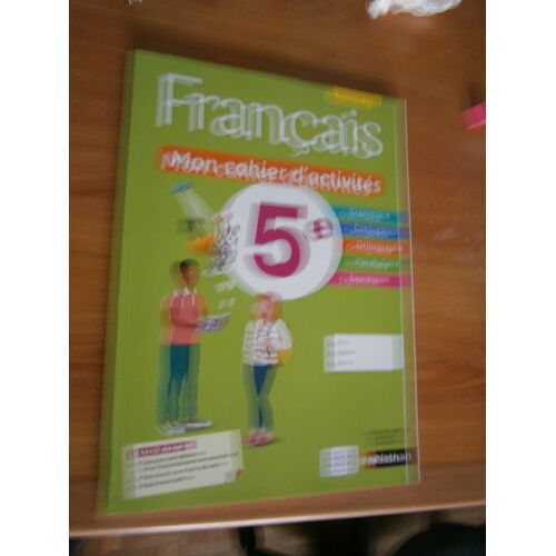 Français Mon Cahier D'activités 5e Nathan Édition 2023