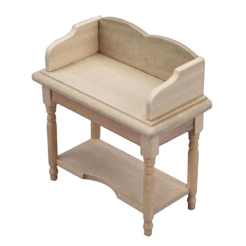 Mini Table De Bureau En Bois Pour Maison De Poupée, Modèle Résistant À L'Usure