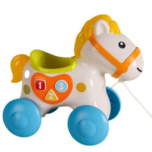 Jouet Pour Enfants, Forme D'Animal De Dessin Animé, Éducation Précoce, Cheval, Marche En Toute Sécurité, Cadeau Pour Bébés