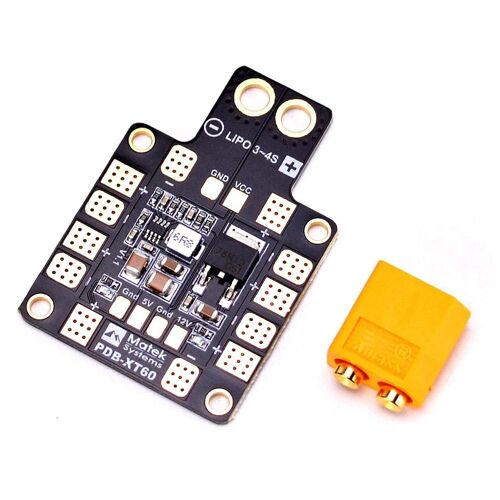 Mini Hub D'alimentation Pdb Xt60, Carte De Distribution D'alimentation Avec Bec 5v/12v Pour Drone Fpv, Qav210-Générique-Générique