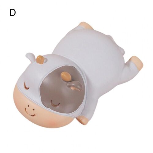 Moule De Décoration De Bureau En Forme De Bovin, Design De Dessin Animé Mignon, Modèle D'Exposition De Jouets, Ornements, Cadeau, Décoration De Maison