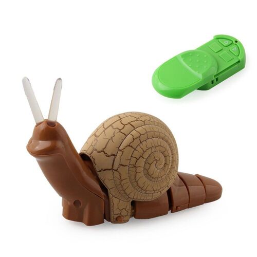 Télécommande À Infrarouge, Modèle D'Escargot Réaliste, Jouet Pour Enfants, Accessoire De Farces, Développement De L'Intelligence