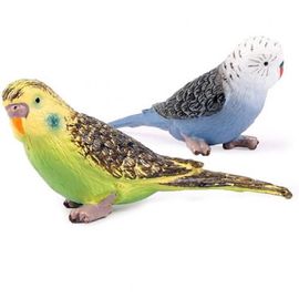 Figurine De Simulation Perroquet Oiseau Sauvage, Modèle Solide, Jouet Éducatif Pour Enfants, Décor De Bureau, Figurine De Dessin Animé, Jouet Cadeau Pour Enfants