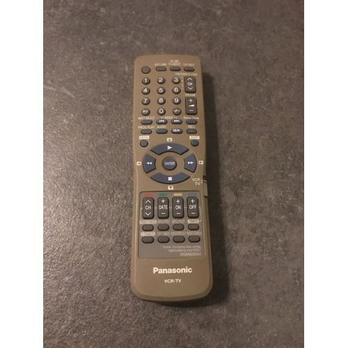 Télécommande panasonic N2QAKB000043 vcr/tv