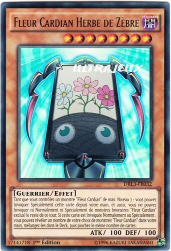 Yu-Gi-Oh! - Drl3-Fr032 - Fleur Cardian Herbe De Zèbre - Ultra Rare