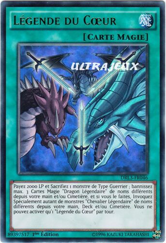 Yu-Gi-Oh! - Drl3-Fr046 - Légende Du Coeur - Ultra Rare