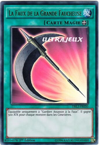 Yu-Gi-Oh! - Drl3-Fr050 - La Faux De La Grande Faucheuse - Ultra Rare