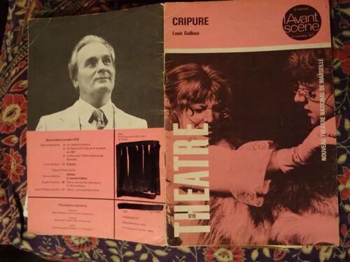 L'avant-Scène Théâtre N°619. Cripure.