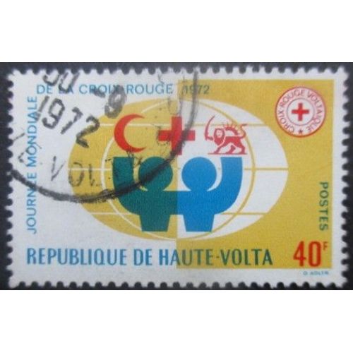 Haute Volta N°267 Croix Rouge Oblitéré
