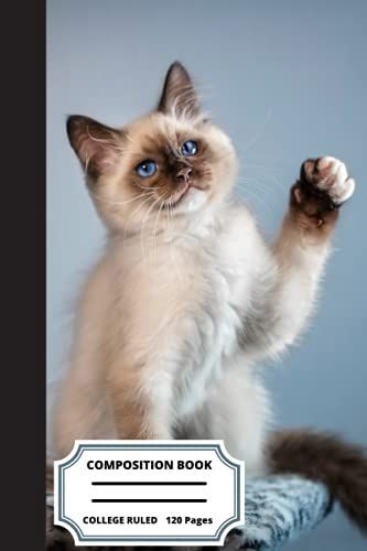 Siamese Composition Notebook: Siamese Composition Notebook: Siamese Composition Notebook College Ruled, Journal 120 6x9 Wide Ruled Pages