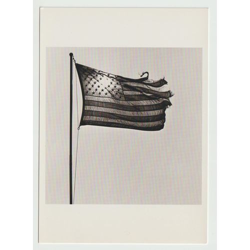 Carte Postale American Flag, 1977, Photograph By Robert Mapplethorpe