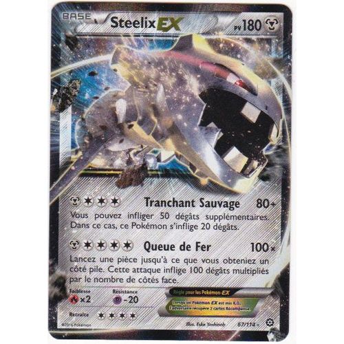 Pokémon - 67/114 - Steelix Ex - Xy - Offensive Vapeur - Ex