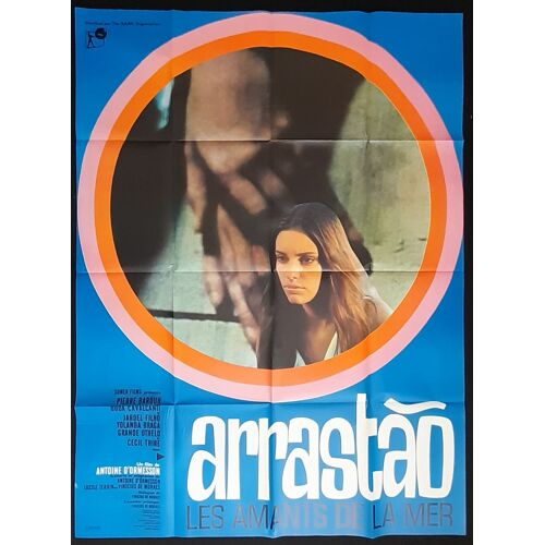 Arrastão - Les Amants De La Mer - Film 1966 De Antoine D'ormesson Avec Pierre Barouh , Cecil Thyre , Duda Cavalcanti - Affiche De Cinéma Originale 120x160 Cm - French Movie Poster