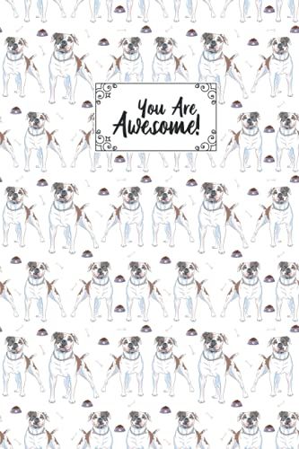 You Are Awesome American Bulldog Composition Notebook: American Bulldog Lovers Blank Lined Journal Notebook For Men Women Girls And Kids Gifts