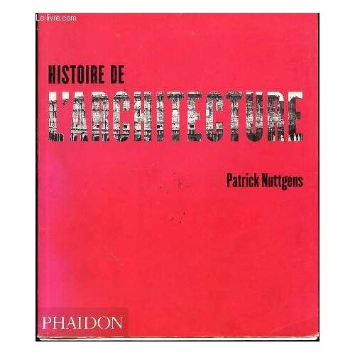 Histoire De L'architecture.