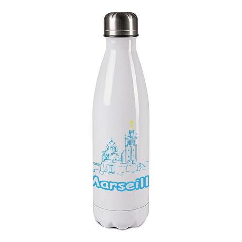 Bouteille Isotherme En Inox 750 Ml - Marseille By Cbkreation