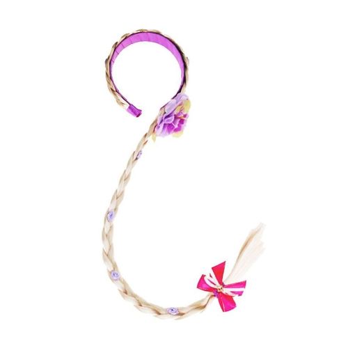 Ensemble D'accessoires Princesse Elsa Et Anna Pour Filles,Costume De Fête Pour Enfants,Aurora,Pepper,Sofia,Snow Flake,Baguette Magique,Couronne,Gants,Perruque Tressée - Type Braid 03