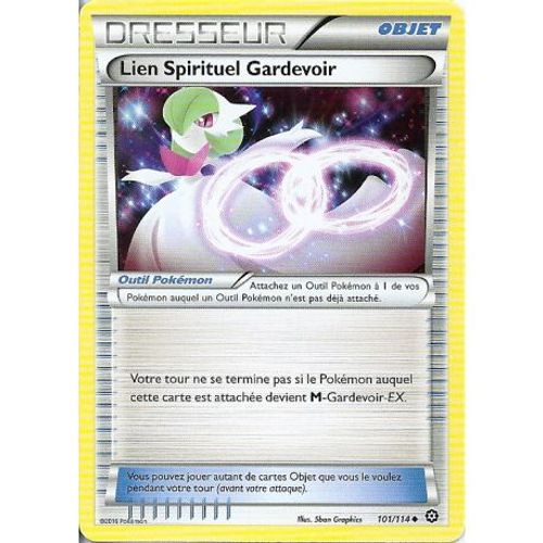 Carte Pokemon - Xy11 - Offensive Vapeur - Lien Spirituel Gardevoir - Dresseur  - 101/114 - Peu Commune - Vf