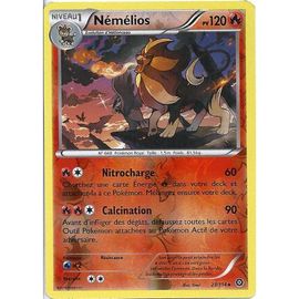 Carte Pokemon - Xy11 - Offensive Vapeur - Némélios - Pv 120 - 23/114 - Holo Reverse - Vf