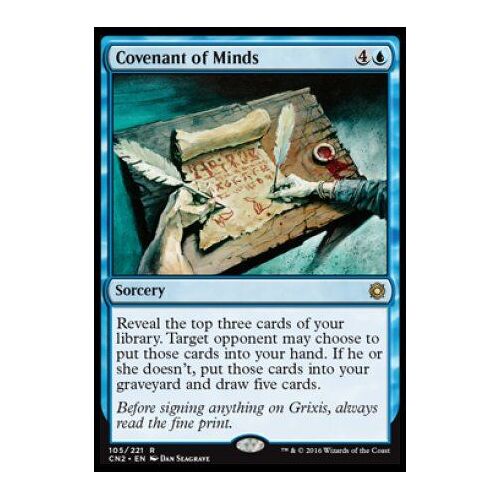 Pacte D'esprits - Covenant Of Minds - Magic Mtg - Conspiracy - Take The Crown - R