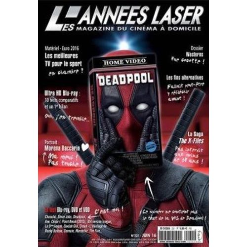 Les Années Laser N° 231 - Juin 2016 - Deadpool / Saga X-Files / Dossier Westerns