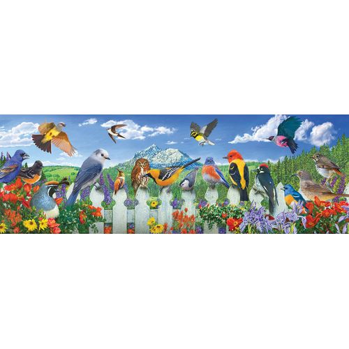 Puzzle Pièces Xxl - Oiseaux De L'ouest - Puzzle 500 Pièces