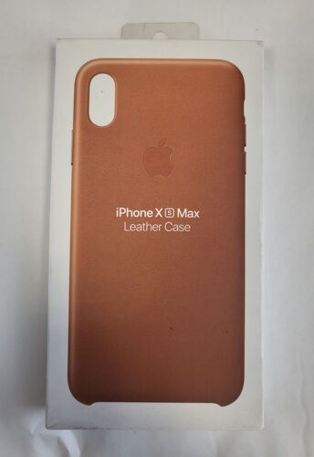 Iphone X S Max Leather Case