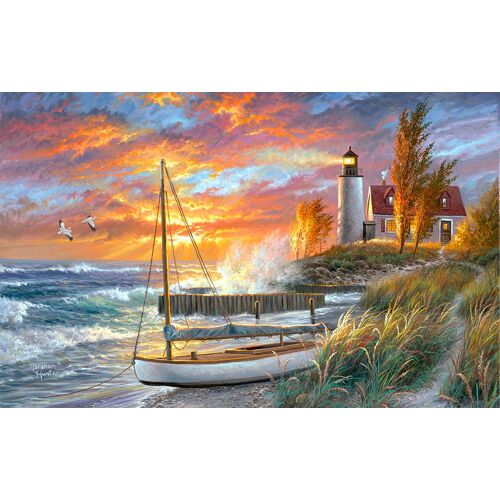 Phare De La Pointe Betsie - Puzzle 550 Pièces