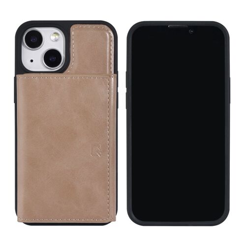 Uniq Accessory Coque Iphone 13 Mini- Avec Porte-Carte Amovible - Rose Gold