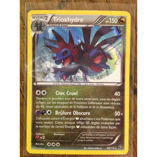 Pokémon - 86/114 - Trioxhydre - Xy - Offensive Vapeur - Holo Rare