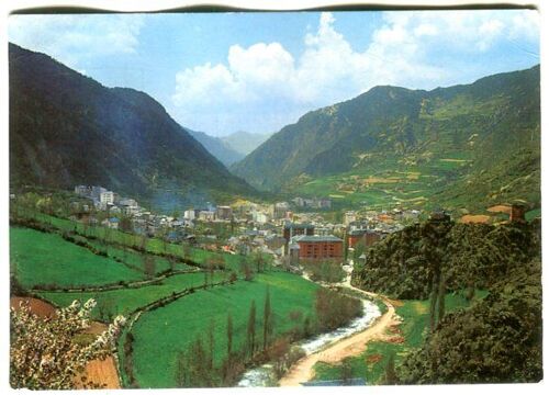 Carte  Postale - Vue Générale - Encamp - Principauté D' Andorre